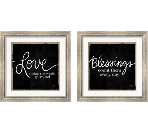 Blessings of Home 2 Piece Framed Art Print Set by Noonday Design