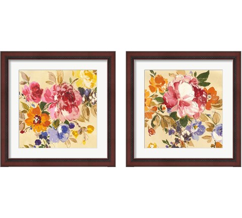 Summer Garden 2 Piece Framed Art Print Set by Wild Apple Portfolio