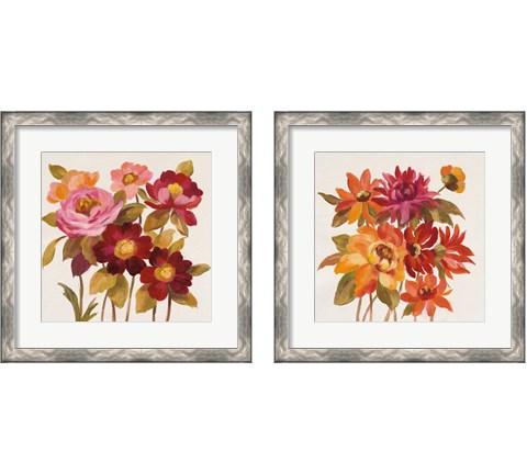 English Garden 2 Piece Framed Art Print Set by Silvia Vassileva