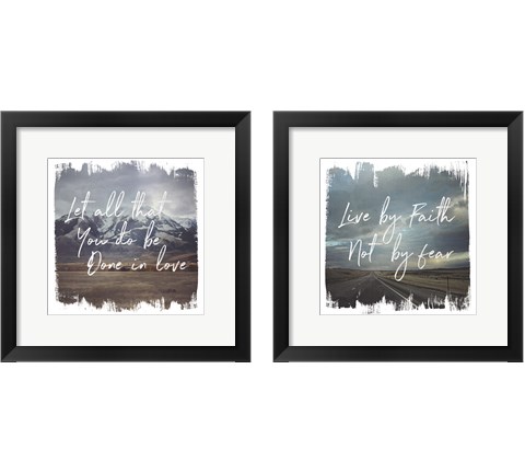 Wild Wishes 2 Piece Framed Art Print Set by Laura Marshall