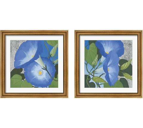 Morning Glorious Silver 2 Piece Framed Art Print Set by Kathrine Lovell