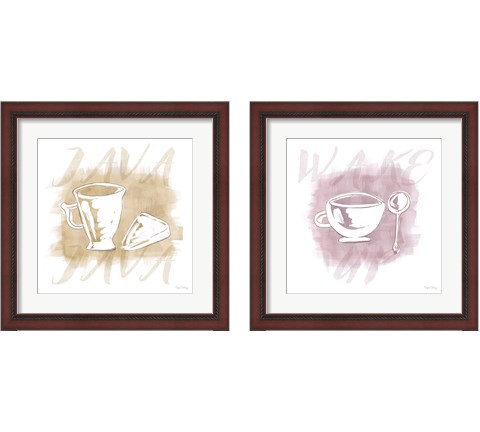 Jazzy Java 2 Piece Framed Art Print Set by Wild Apple Portfolio