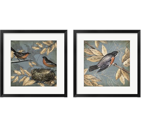 Songbird Fable  2 Piece Framed Art Print Set by Posters International Studio