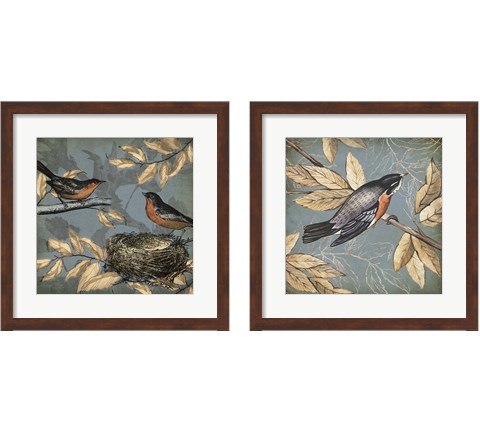 Songbird Fable  2 Piece Framed Art Print Set by Posters International Studio