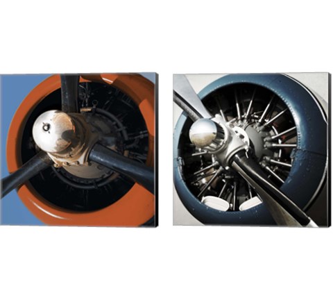 Aeronautical  2 Piece Canvas Print Set by Posters International Studio