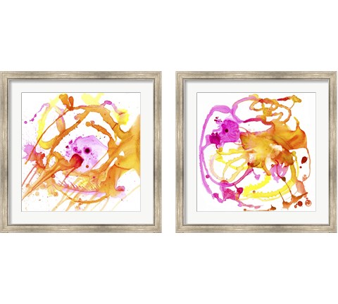 Watercolour Abstract 2 Piece Framed Art Print Set by Posters International Studio