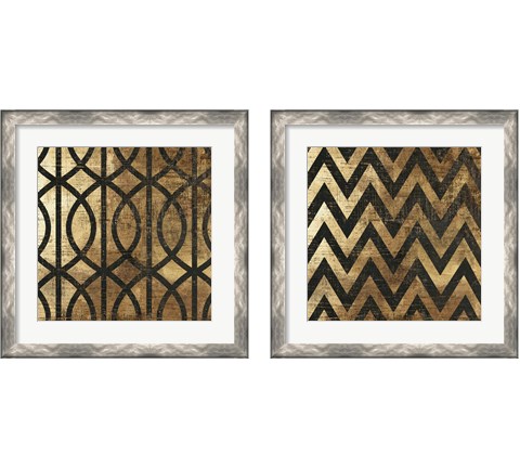 Art Deco 2 Piece Framed Art Print Set by Tom Reeves