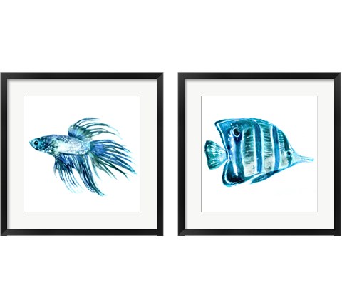 Fish 2 Piece Framed Art Print Set by Edward Selkirk