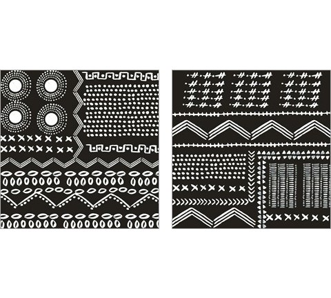 African 2 Piece Art Print Set by Posters International Studio