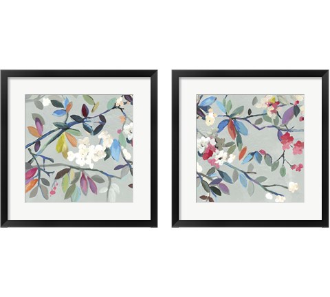 Fresh Bouquet 2 Piece Framed Art Print Set by Asia Jensen