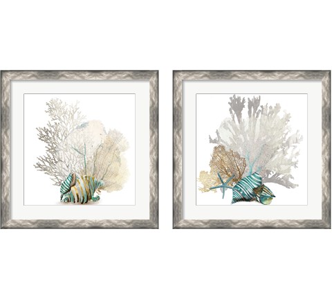 Coral 2 Piece Framed Art Print Set by Aimee Wilson