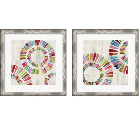 Fun Rings 2 Piece Framed Art Print Set by Aimee Wilson