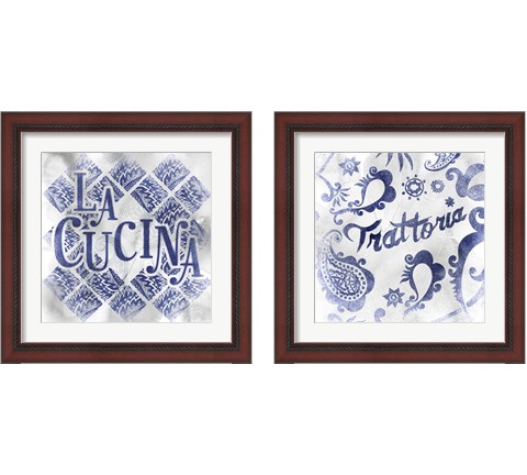 Italian Kitchen 2 Piece Framed Art Print Set by Posters International Studio