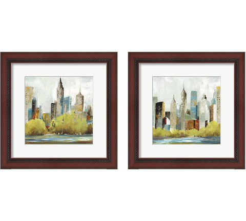 Hudson Ferry 2 Piece Framed Art Print Set by Allison Pearce