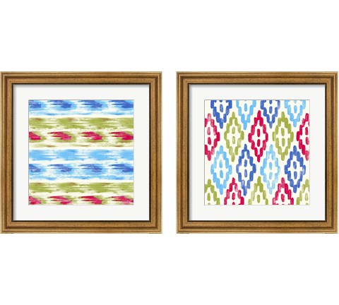 Tribal Bright 2 Piece Framed Art Print Set by PI Galerie