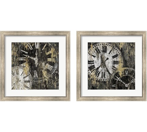 Clockwork  2 Piece Framed Art Print Set by Edward Selkirk