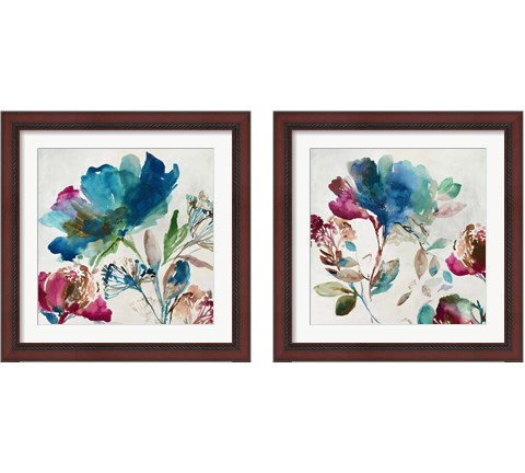 Blossoming 2 Piece Framed Art Print Set by Asia Jensen