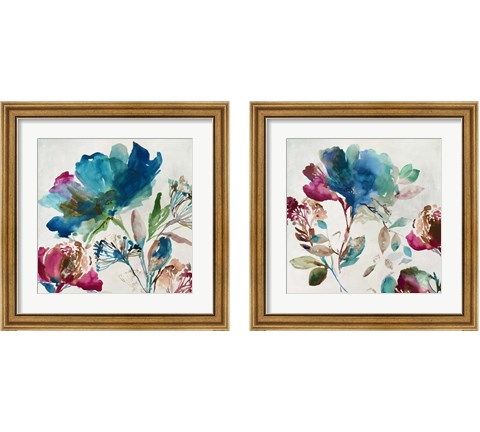 Blossoming 2 Piece Framed Art Print Set by Asia Jensen