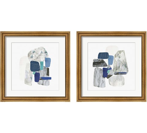 Stone 2 Piece Framed Art Print Set by Posters International Studio