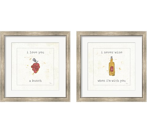 Flavor Notes 2 Piece Framed Art Print Set by Pela Studio