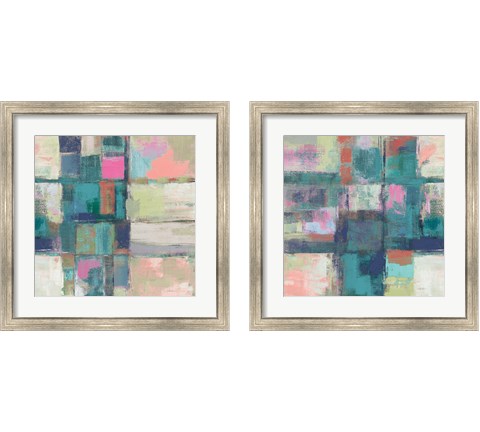 Island Hues 2 Piece Framed Art Print Set by Silvia Vassileva