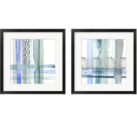 Cross Stitch 2 Piece Framed Art Print Set by Grace Popp