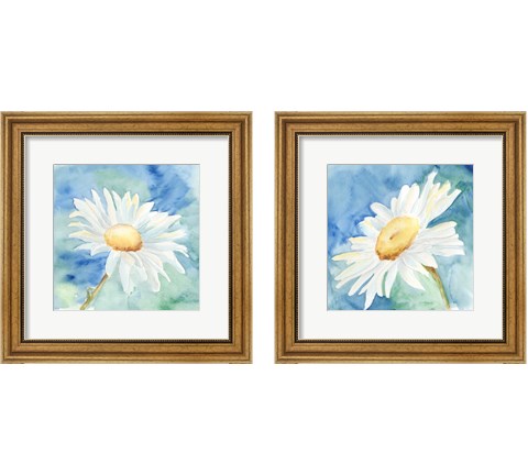 Daisy Sunshine 2 Piece Framed Art Print Set by Regina Moore