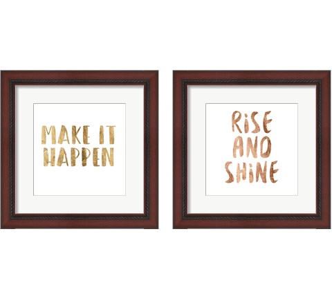 Power Quotes 2 Piece Framed Art Print Set by Anna Hambly