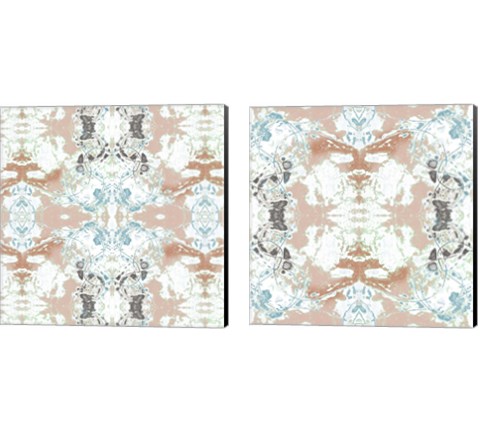 Pretty Mirror 2 Piece Canvas Print Set by Jennifer Goldberger