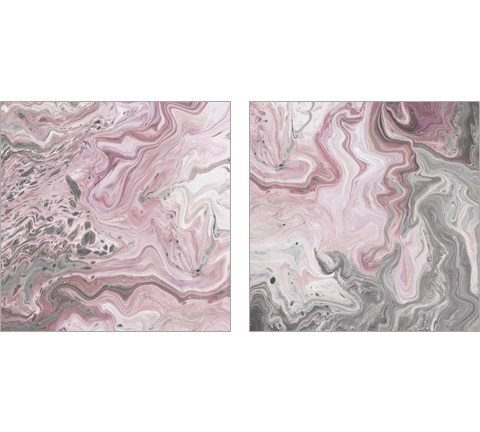 Blush Minerals 2 Piece Art Print Set by Jarman Fagalde