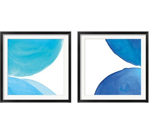 Pools of Turquoise 2 Piece Framed Art Print Set by Piper Rhue