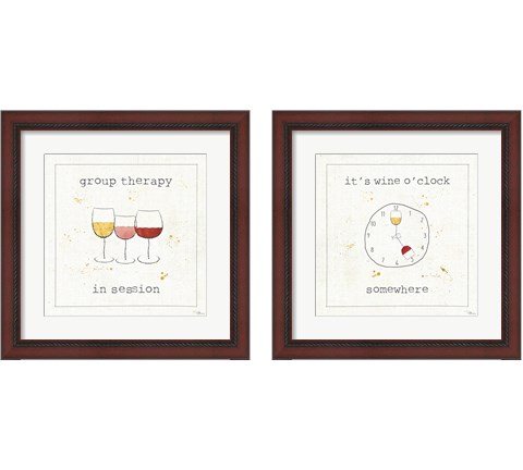 Flavor Notes 2 Piece Framed Art Print Set by Pela Studio