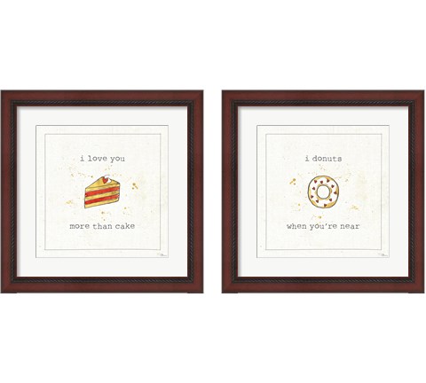 Lil Sweeties 2 Piece Framed Art Print Set by Pela Studio