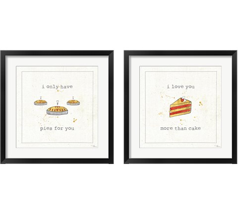 Lil Sweeties 2 Piece Framed Art Print Set by Pela Studio