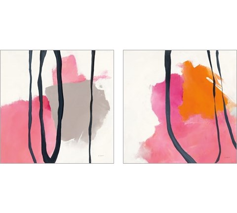 Somersault  2 Piece Art Print Set by Mike Schick