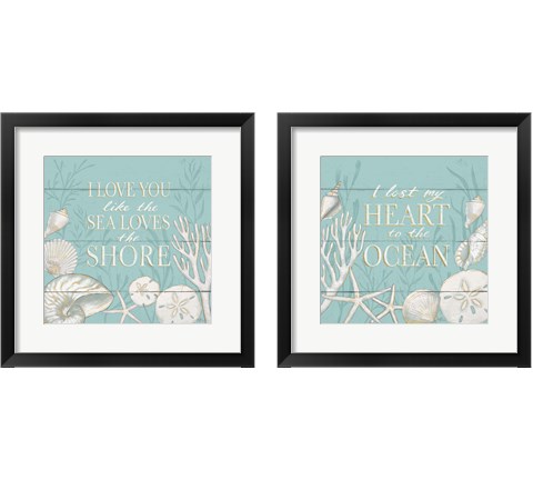 Tranquil Morning 2 Piece Framed Art Print Set by Janelle Penner