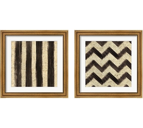 Shoe Fetish Pattern I 2 Piece Framed Art Print Set by Emily Adams