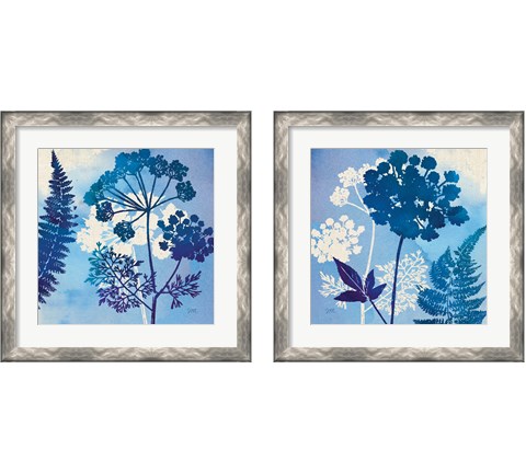 Blue Sky Garden 2 Piece Framed Art Print Set by Studio Mousseau