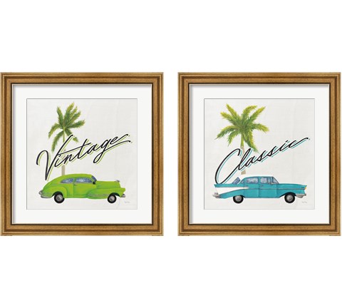 Havana 2 Piece Framed Art Print Set by Wild Apple Portfolio