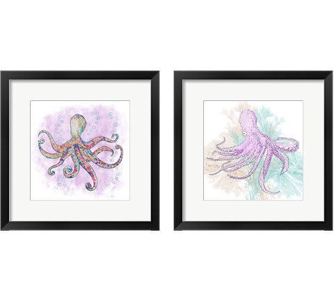 Octopus 2 Piece Framed Art Print Set by Ramona Murdock