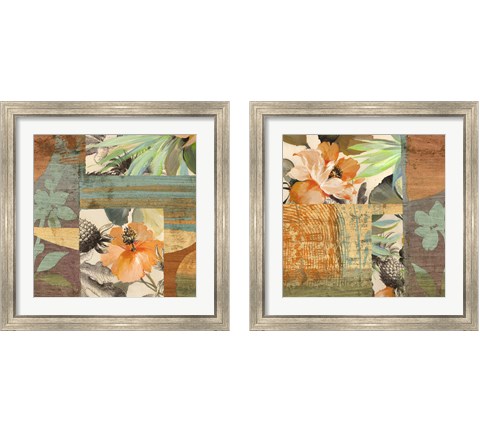 Jungle  2 Piece Framed Art Print Set by Eve C. Grant