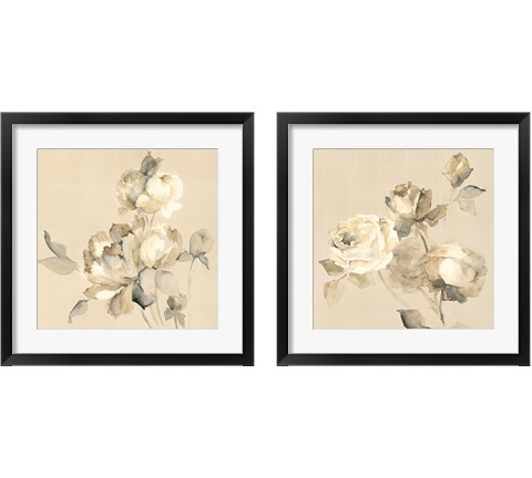 Blossoms 2 Piece Framed Art Print Set by Wild Apple Portfolio