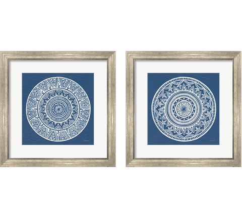 Circle Designs 2 Piece Framed Art Print Set by Kathrine Lovell