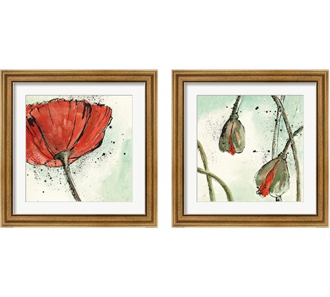 Not a California Poppy 2 Piece Framed Art Print Set by Chris Paschke