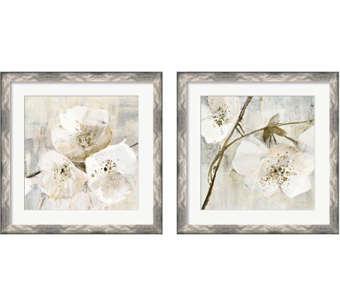 Elegance Greige 2 Piece Framed Art Print Set by Albena Hristova