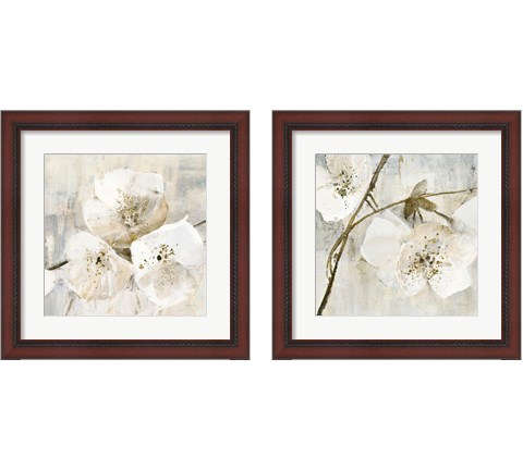 Elegance Greige 2 Piece Framed Art Print Set by Albena Hristova