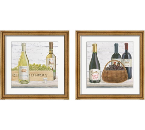 Vintners Recess 2 Piece Framed Art Print Set by Emily Adams