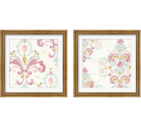 Soft Deco 2 Piece Framed Art Print Set by Anne Tavoletti