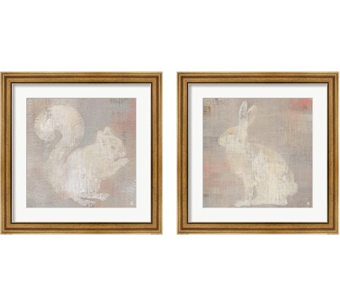 Lodge Fauna 2 Piece Framed Art Print Set by Studio Mousseau