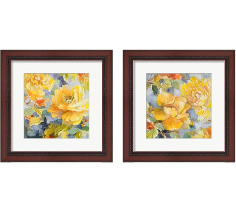 Modern Peonies 2 Piece Framed Art Print Set by Lanie Loreth